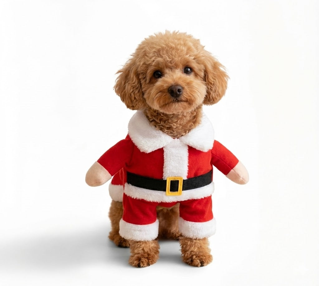 Hunde-Weihnachtskostüm